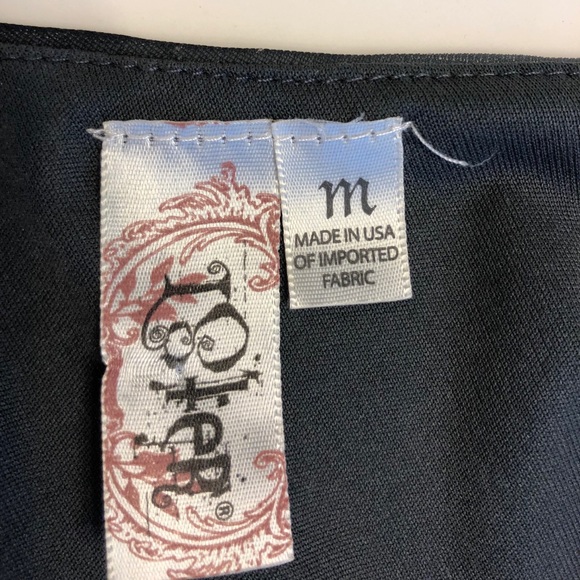 Grey Ombré off the shoulder top Sz M - Picture 6 of 6